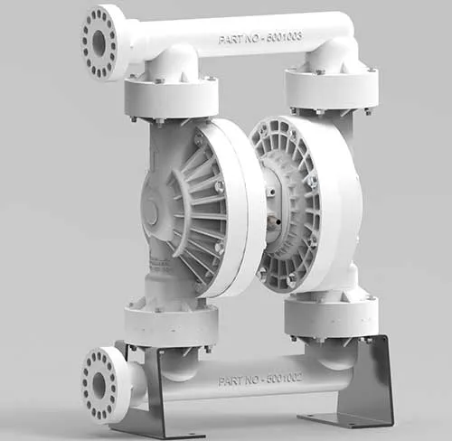 500 Polypropylene Air Operated Double Diaphragm