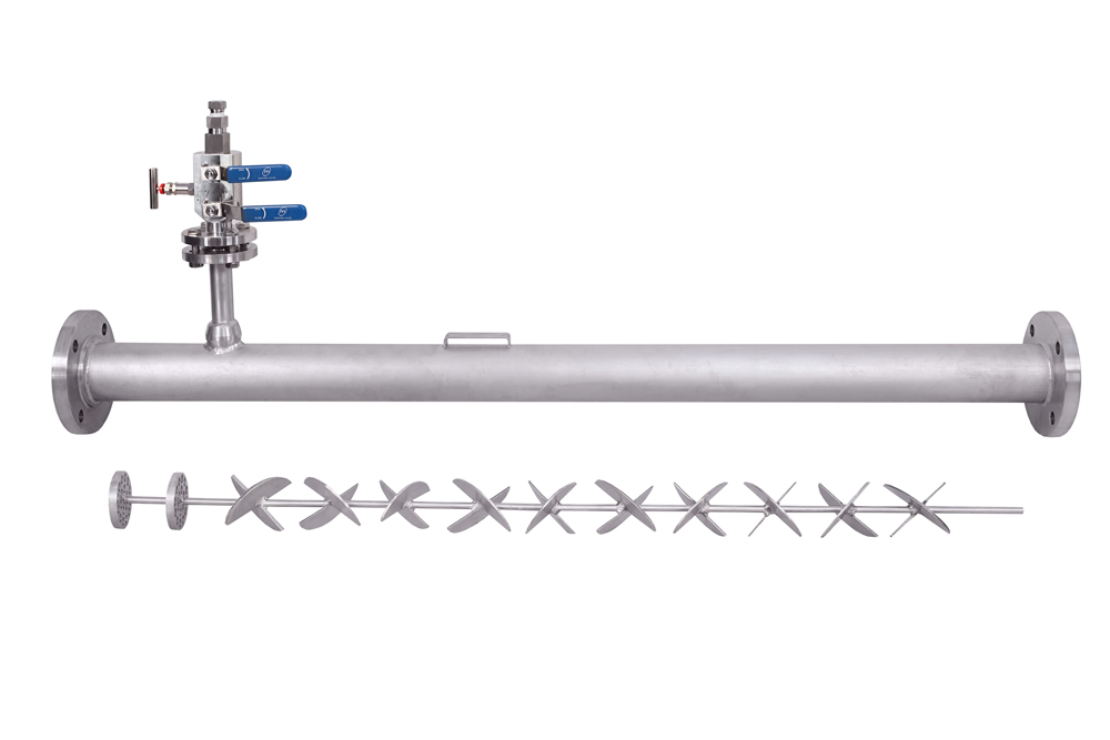 inline static mixer design, NND Oil & GAS
