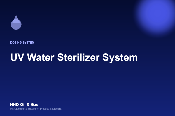UV Water Sterilizer System